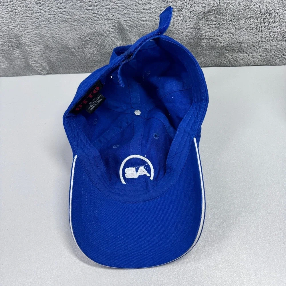 Otto AB Blue Cap Hat Adjustable Strapback Mens Embroidered AB10 One Size